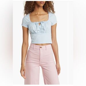 B.P. Ruched bow top.